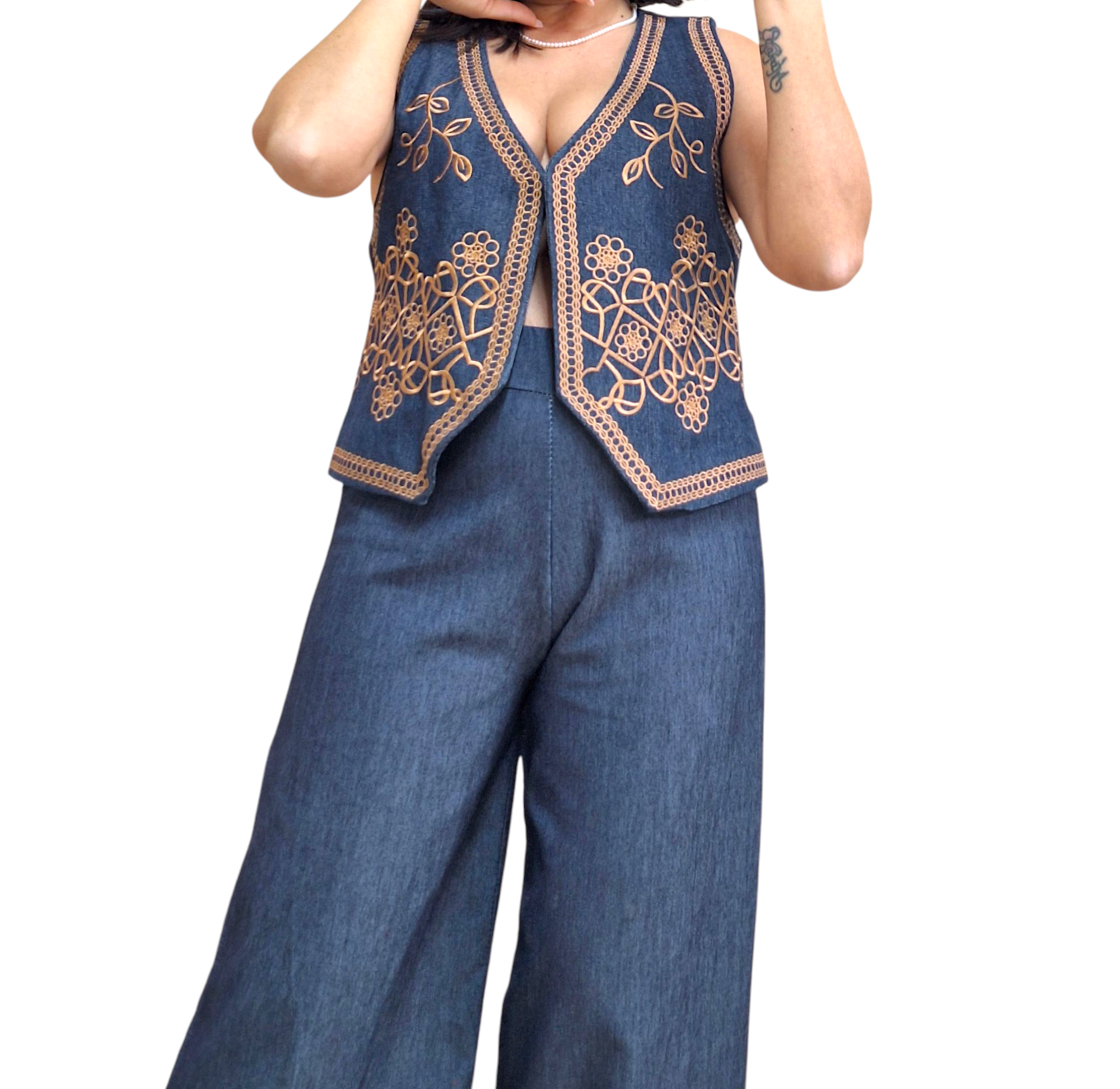 Gilet denim