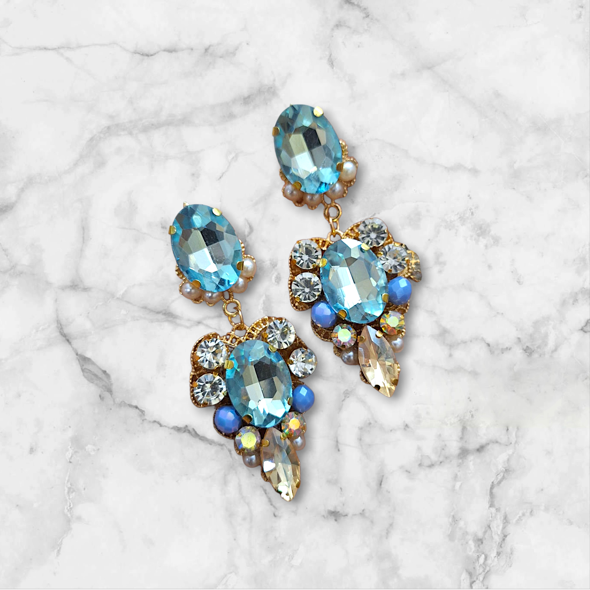 Orecchini Acquamarina