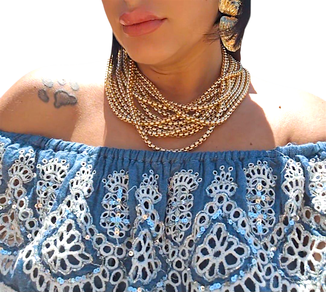 Collana Multifilo Boho