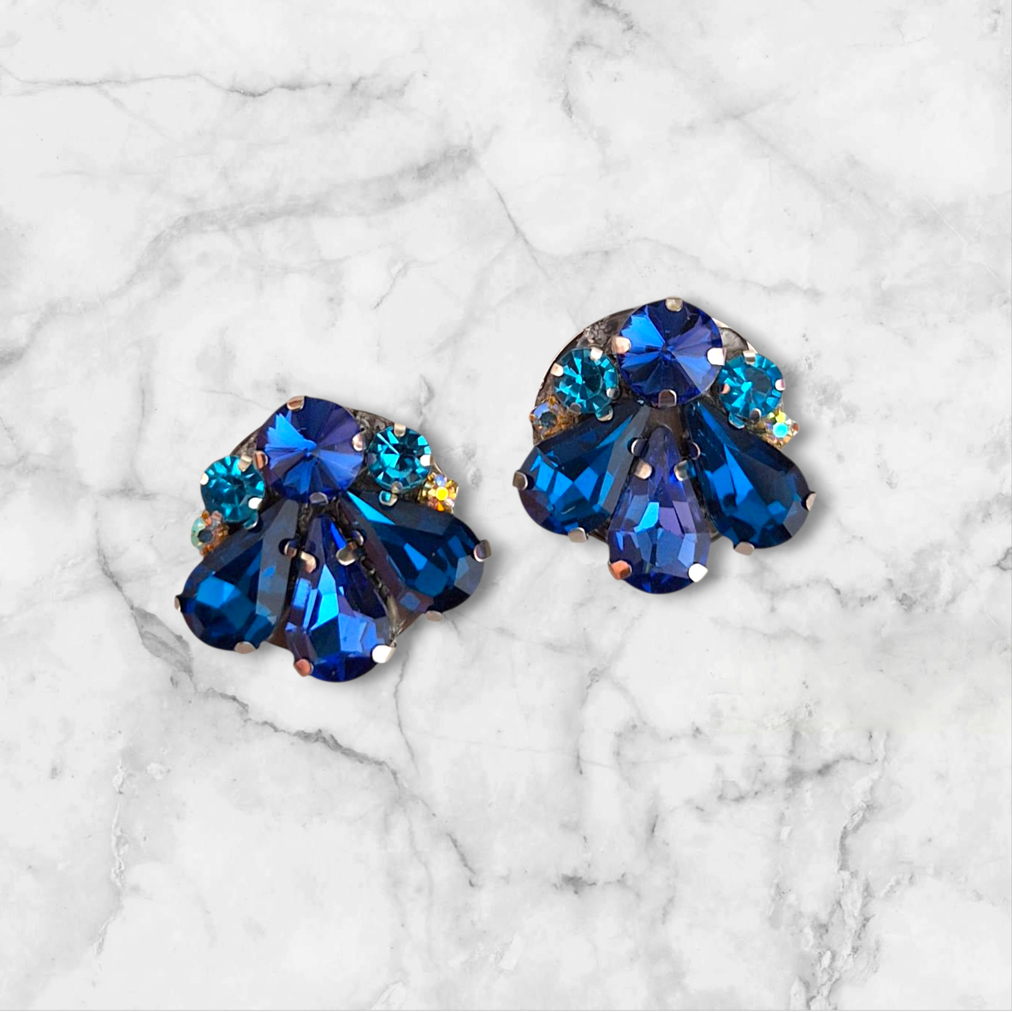 Orecchini Iris Blu