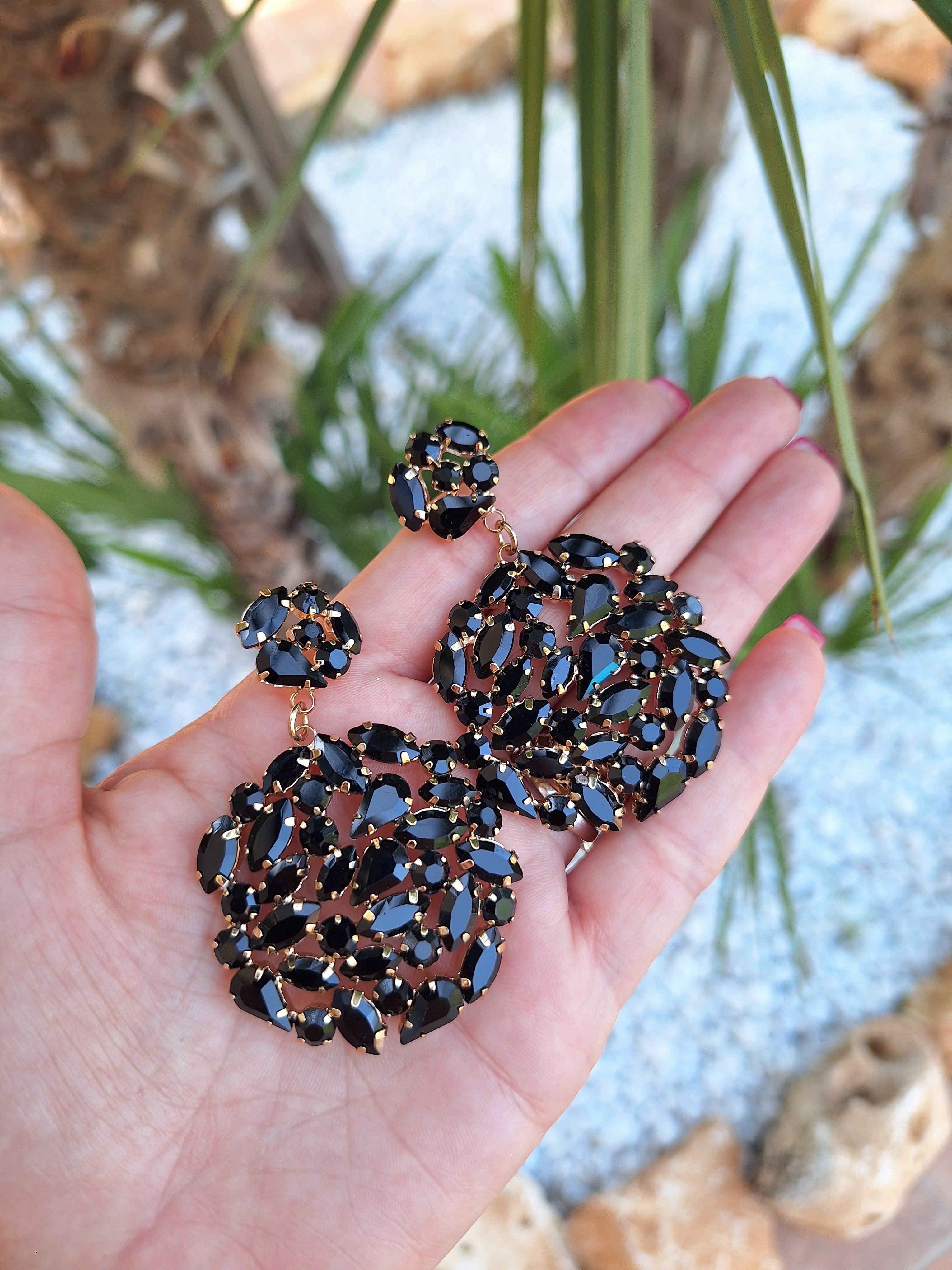 Orecchini Jasmine Black