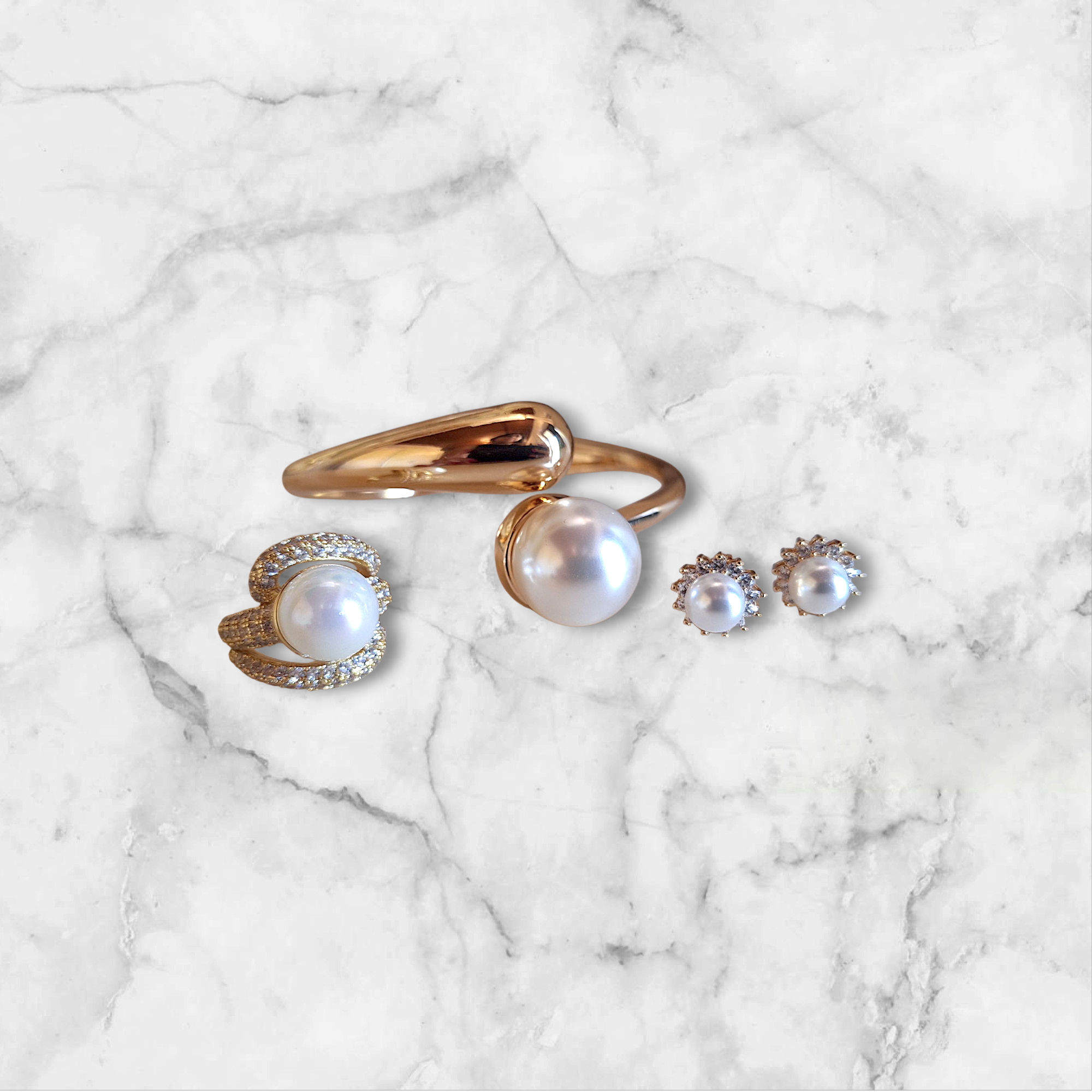 Parure "Eleganza in Perla"