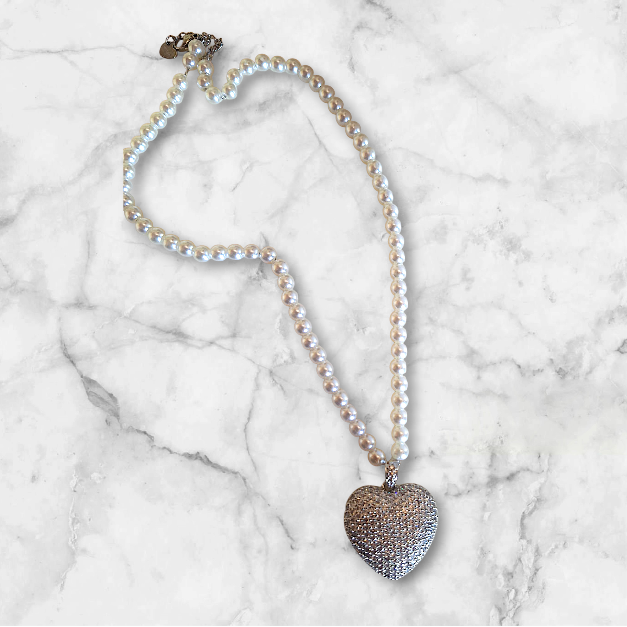 Collana Heart Silver