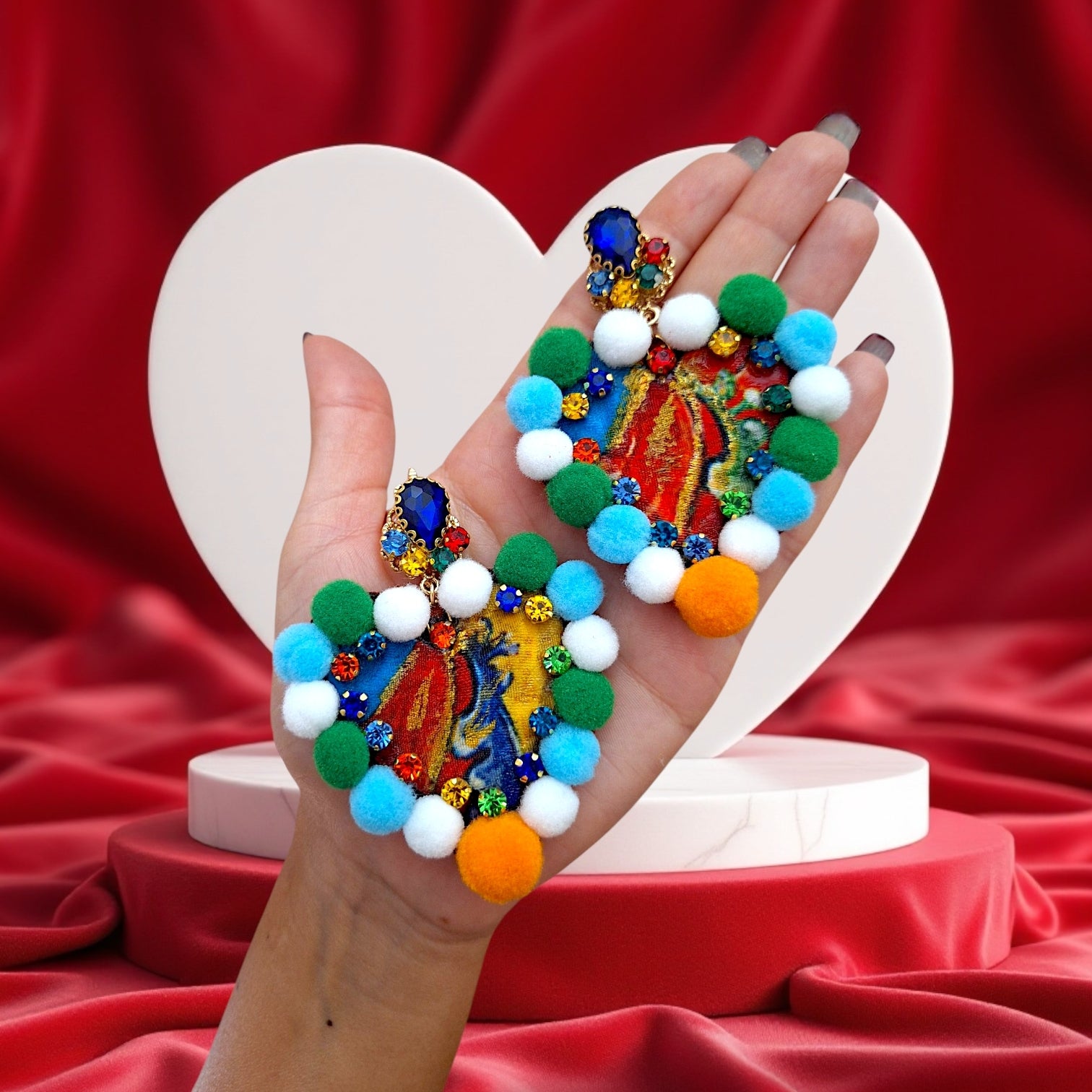 Orecchini Cuore Luxury